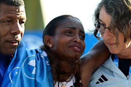 Injured Assefa narrowly misses world record in Berlin