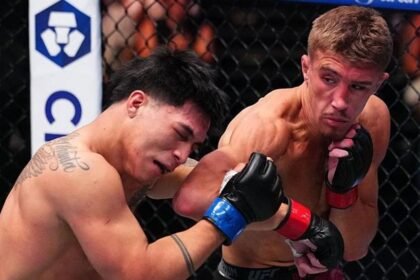 GB's Connor earns UFC contract despite defeat
