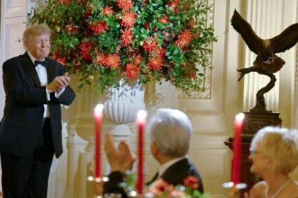 Why Trump gave Xi an ornate bald eagle statue at the state dinner