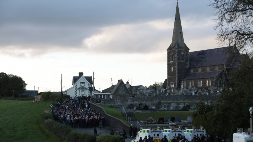Protesters disperse after blocking contentious Orange Order parade