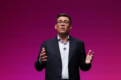 What did Andy Burnham promise at Labour conference?