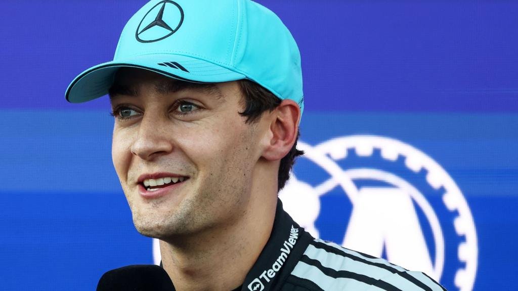 Russell takes pole in Baku as Antonelli hits wall