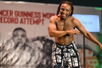Nigerian dances non-stop for seven days in world record bid