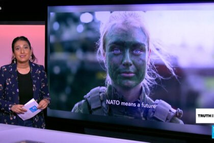 Viral NATO video falsely framed as ‘war propaganda’ against Russia