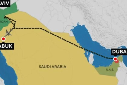 Flight from Dubai to Israel lands in Saudi Arabia after pilots fight midair