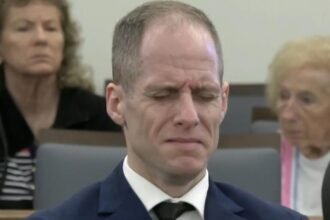 Former "American Idol" contestant sobs in court, accused of killing his wife