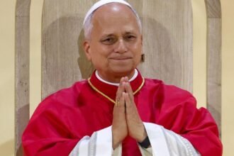 Pope Leo visits France, Notre-Dame Cathedral