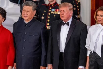 Trump's lavish state dinner for Chinese leader Xi Jinping underway