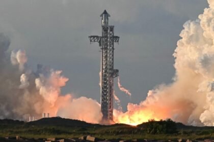 Watch: SpaceX launches giant Starship rocket