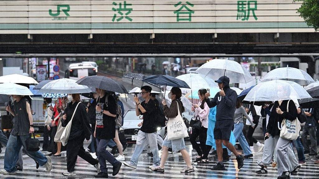 Japan braces for record rain as powerful typhoon nears east coast