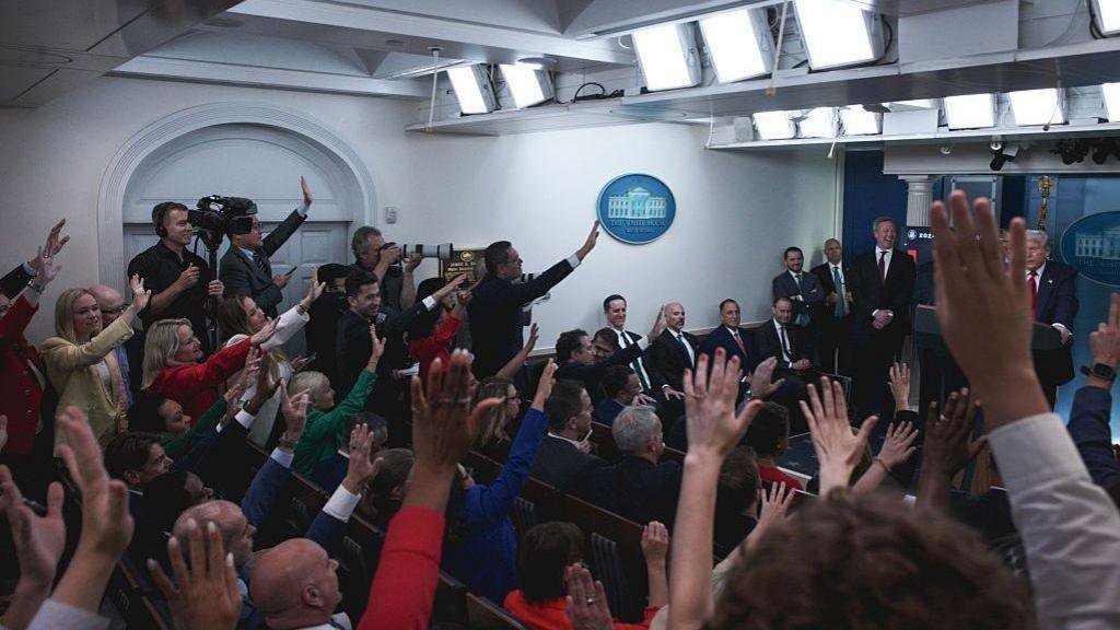 Journalists denied White House access after Trump banned some media outlets
