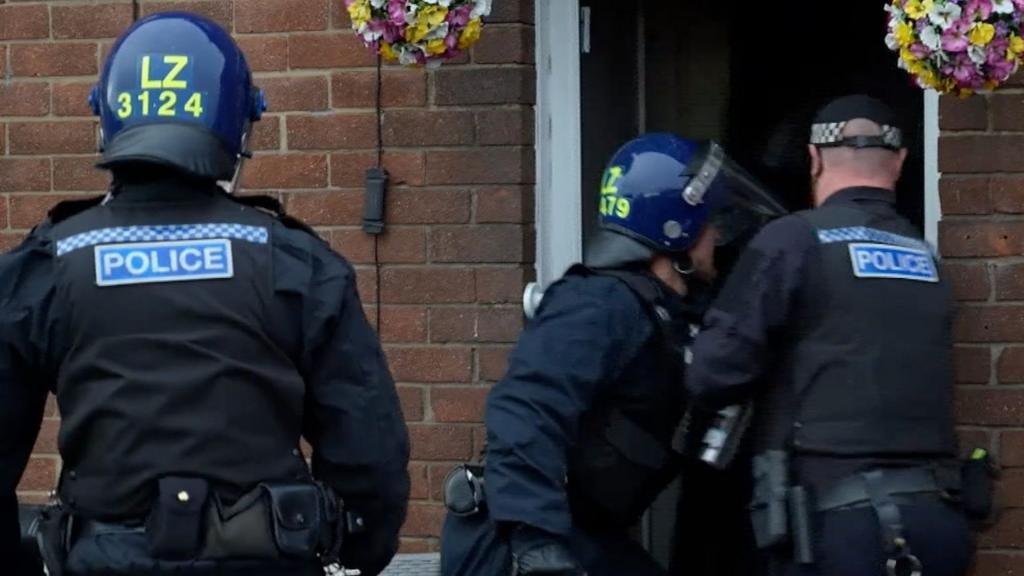 Watch: Police raid organised crime targets in Teeside