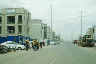 A new skyline of data centres is rising from the rolling plains of rural China