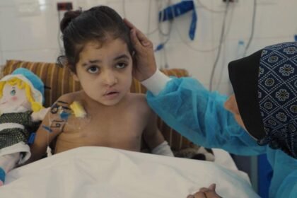Girl has multiple surgeries to control infections after strike in Gaza