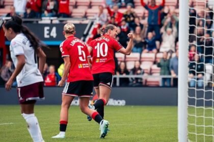 Terland helps Olid to first Man Utd win in WSL