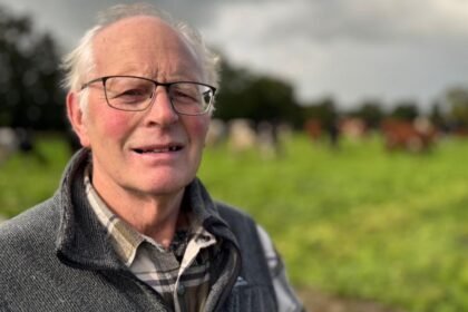 The farmer who turned to singing after bovine TB silenced his fields
