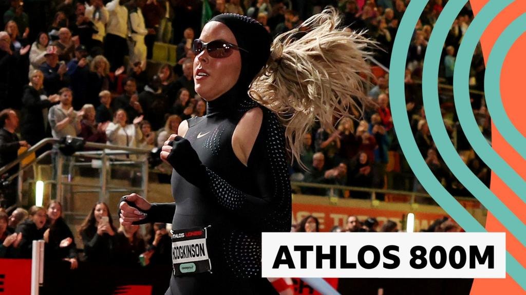 Hodgkinson dazzles to win Athlos 800m