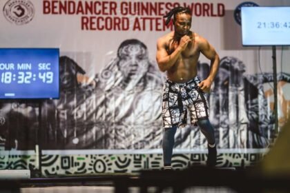 Nigerian attempts to break world record by dancing non-stop for seven days