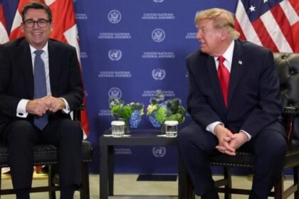 Trump says he can do business with Burnham but criticises 'terrible' Chagos deal