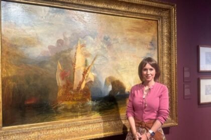Odyssey painting goes on show at city art gallery