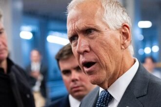GOP Sen. Thom Tillis on Trump-Xi visit: "It's a WTF moment"