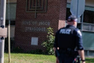 Officer thwarted Ontario synagogue shooting despite life-threatening injuries