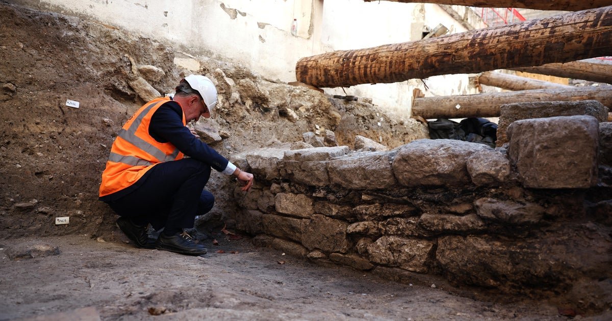 Ancient wall found under Paris hotel could confirm origins of city