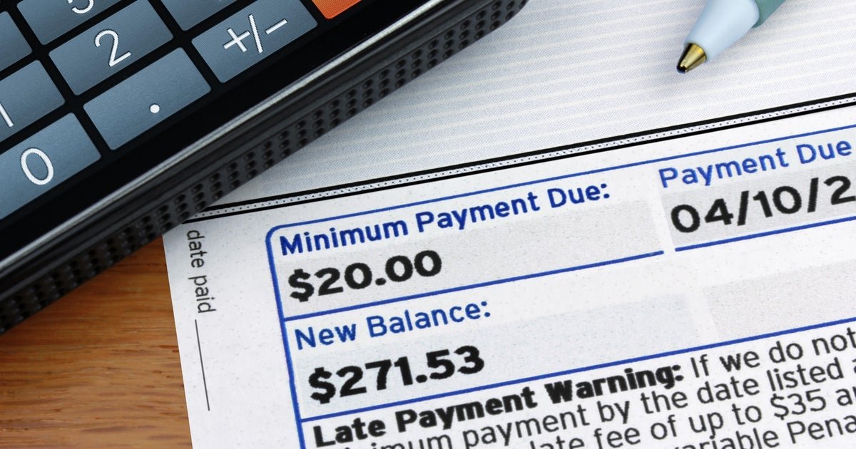 What happens if you pay less than the minimum on your credit card?
