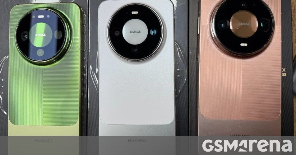 Here's our first look at the Huawei Mate 90 series, including the Mate 90 RS