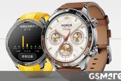 The Honor Watch 6 Pro has a 1.5" dual-layer OLED display, HRV and CGM tracking