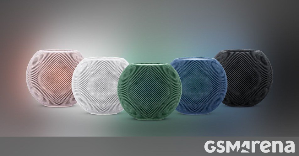 Here's the Apple HomePod Mini 2 in all its colors