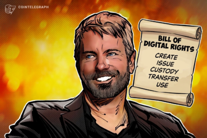 Saylor outlines ‘bill of digital rights’ to help build prosperity in future economy