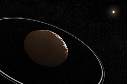 Rings around a tiny body have changed over the past decade