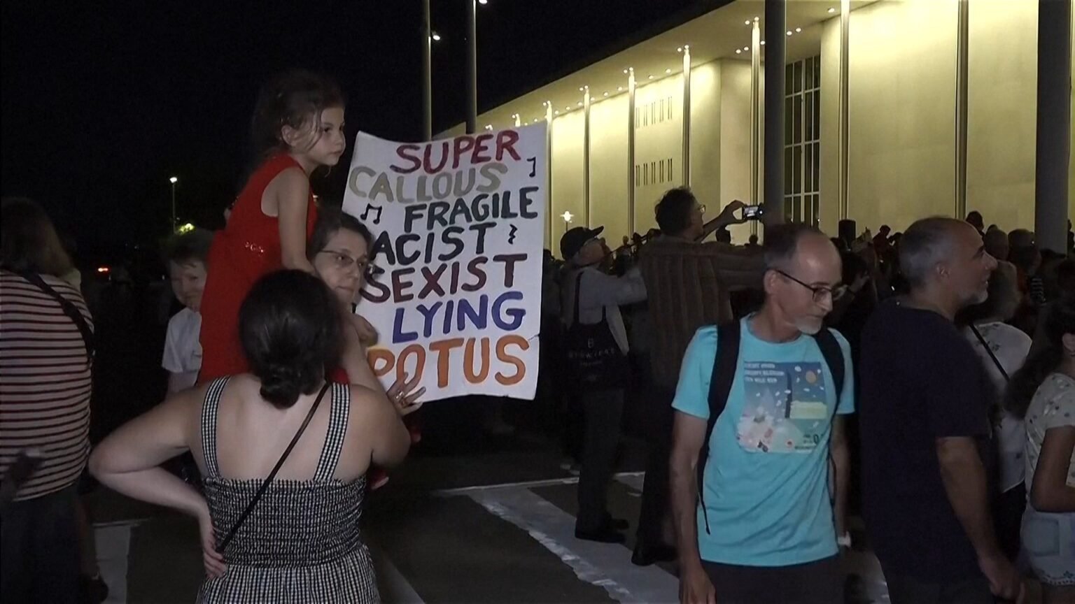 Trump’s threats to demolish Kennedy Center sparks protest