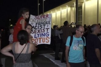 Trump’s threats to demolish Kennedy Center sparks protest
