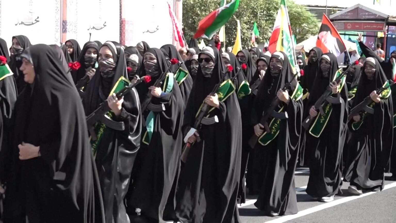 Iran stages show of force during mobilisation campaign in Tehran