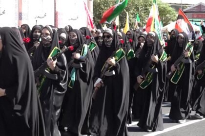 Iran stages show of force during mobilisation campaign in Tehran