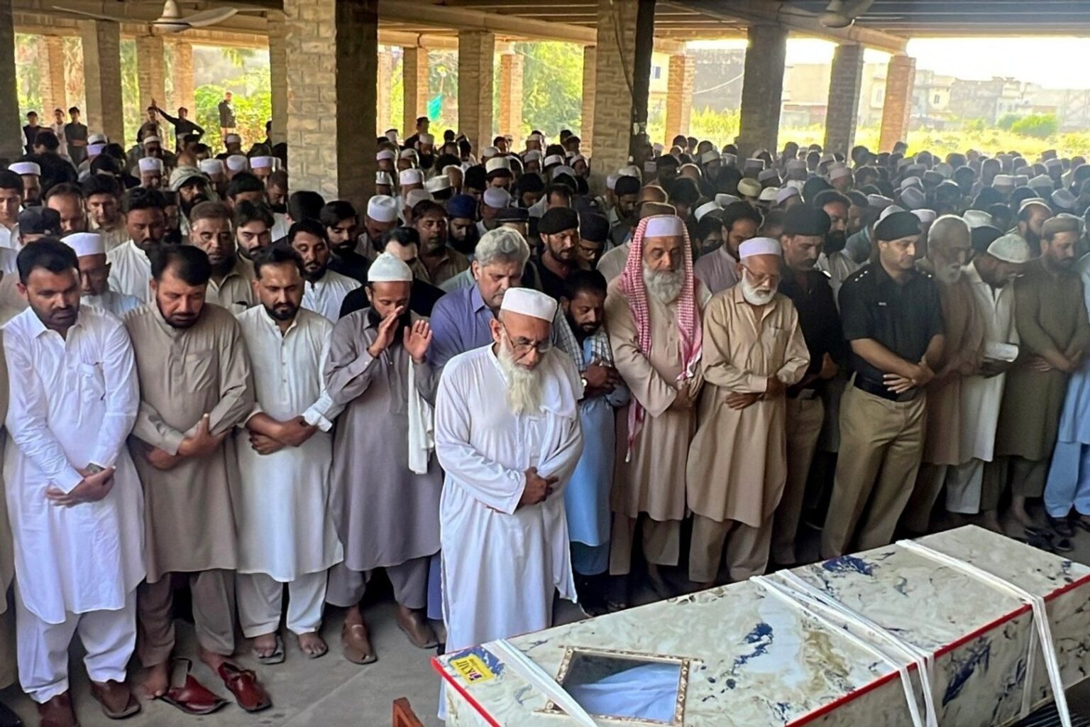 Funerals held after deadly mosque attack in Pakistan’s Kohat