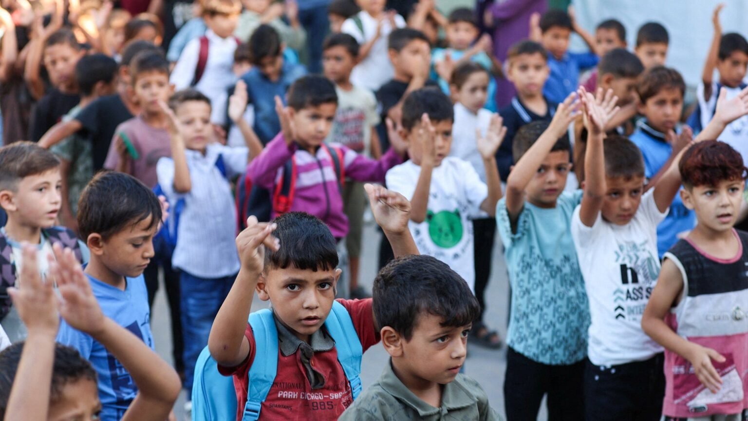 Gaza’s children return to classrooms after years of Israeli attacks