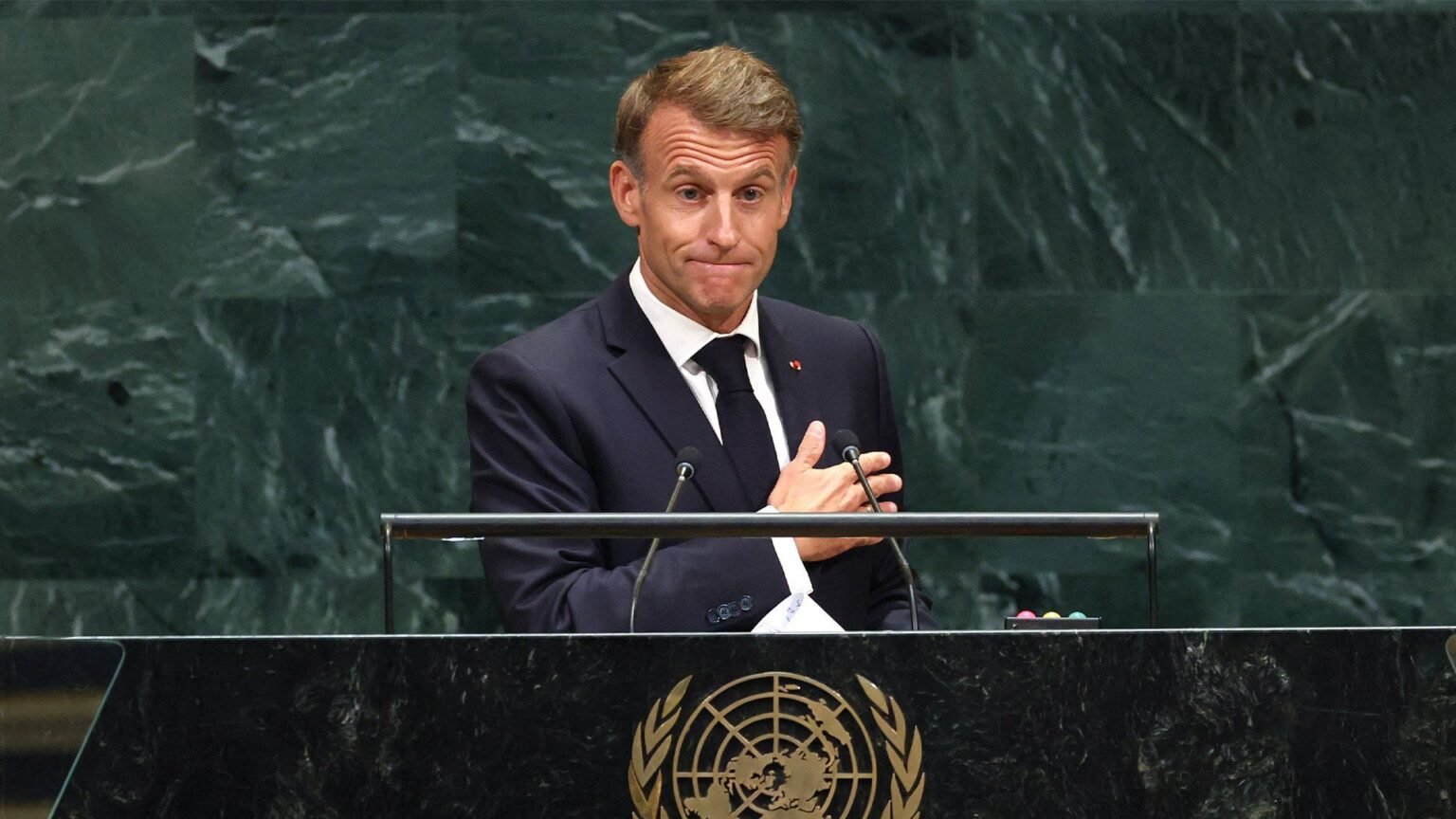 Macron: France won’t ‘yield an inch’ on Ukraine support