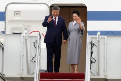 China’s Xi arrives to Trump welcome on state visit
