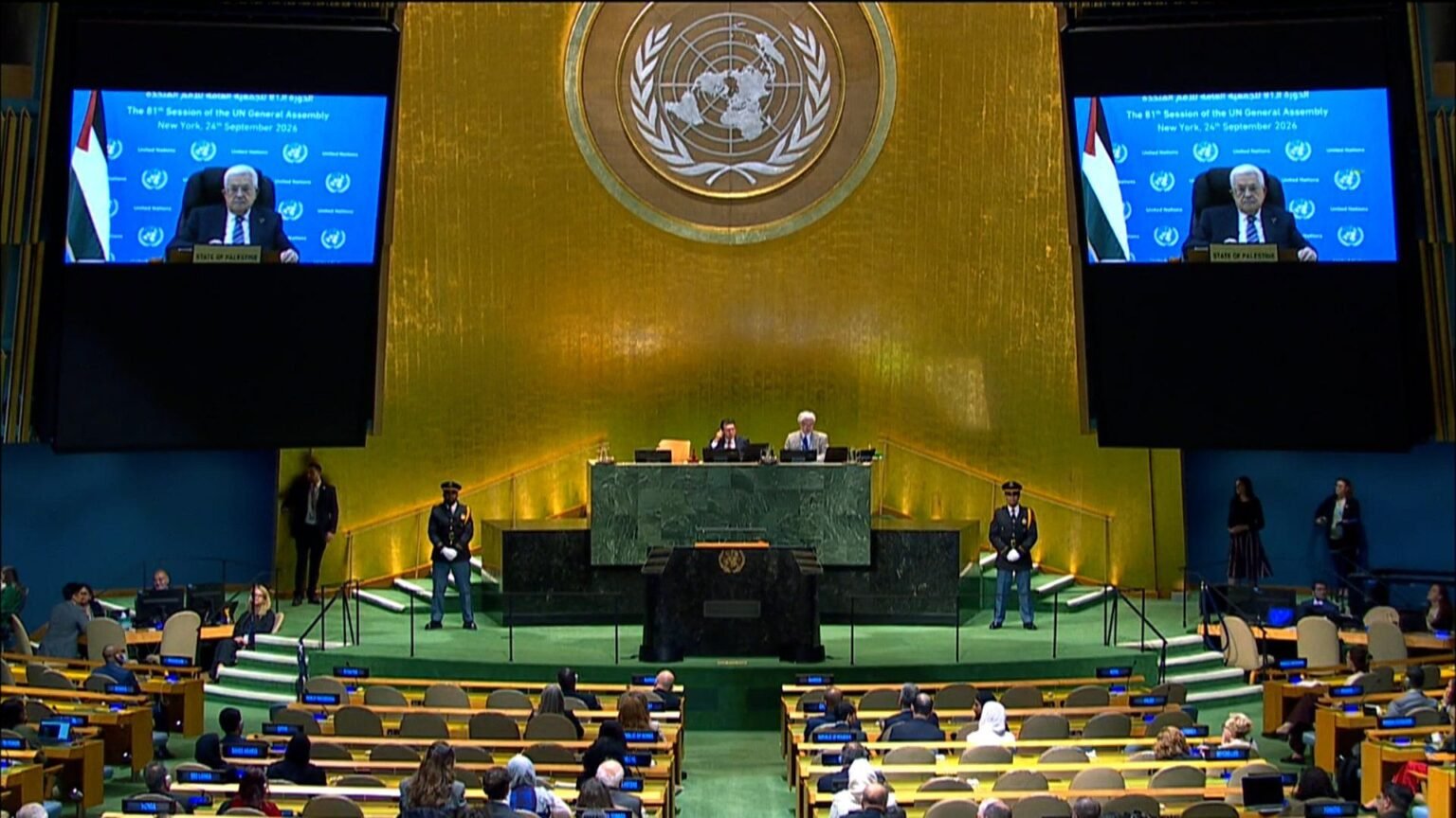 Contrasting treatment of Israel and Palestine on display at the UN