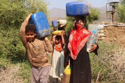 Families fleeing Yemen’s war face displacement, hunger and water shortages