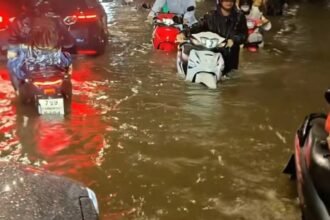 Bangkok declared disaster zone after heavy rains submerge roads