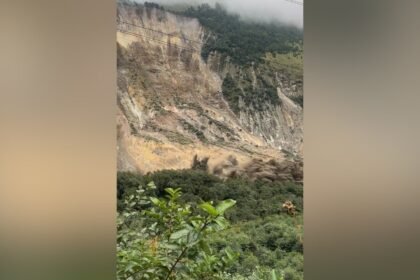Heavy rain triggers landslide in Nepal’s Mustang District