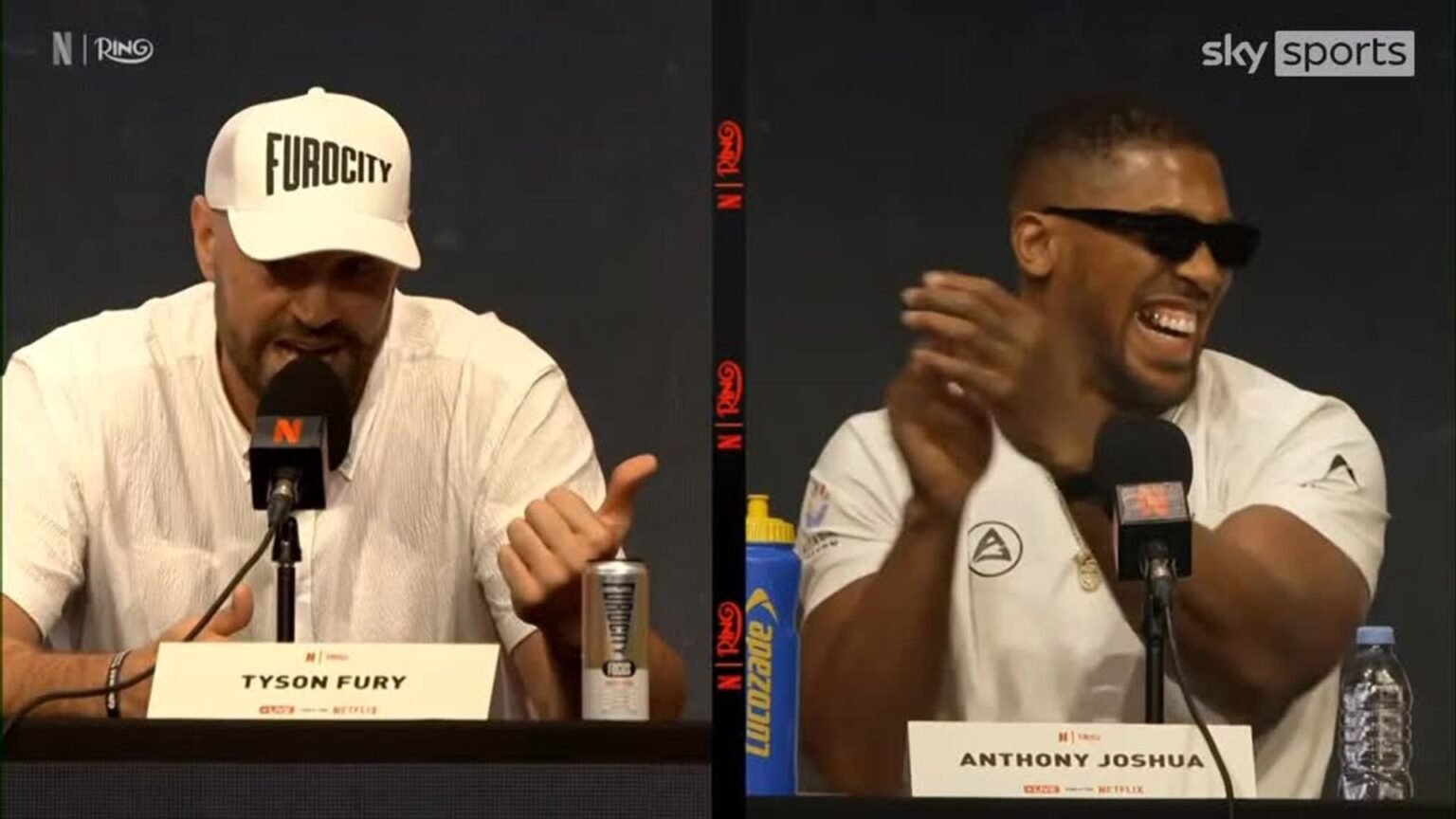 'I'm bald and fat... it's true!' - AJ gives hilarious response to Fury!