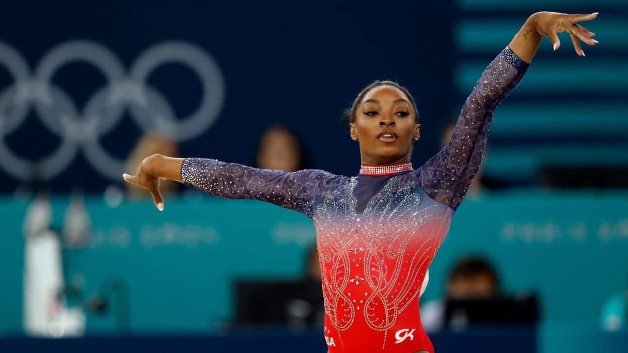 Biles undecided about 2028 Olympics amid lure of competing in L.A.