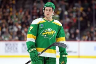 Wild top-pair D-man Faber has surgery on fractured skull