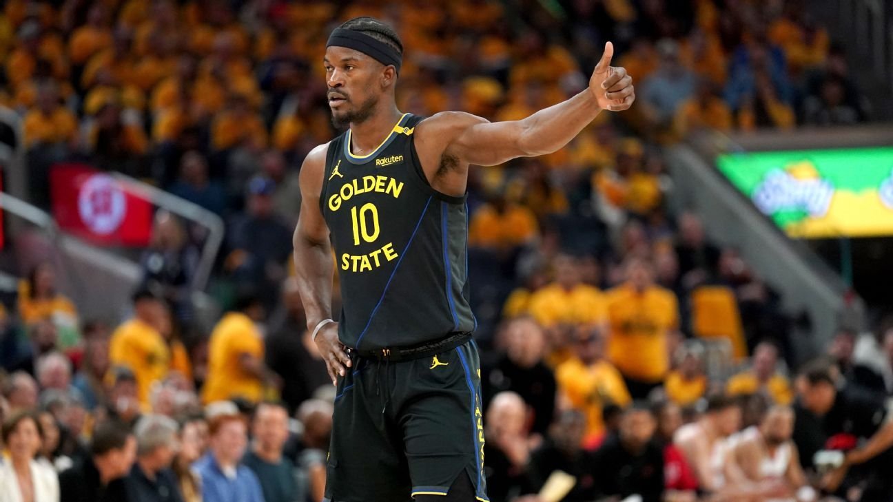 From 'emo Jimmy' to ombre faux locs: Jimmy Butler's media day looks through the years