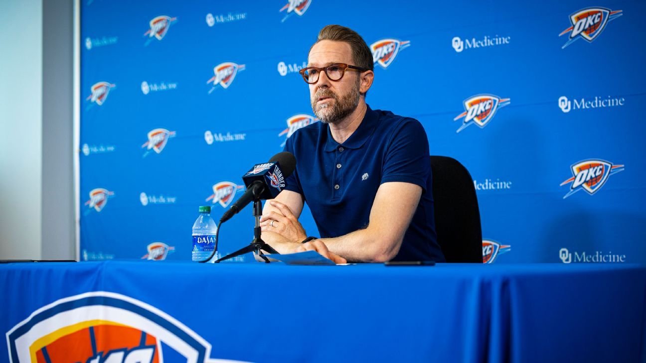 Presti: Not expecting OKC downturn despite offseason departures